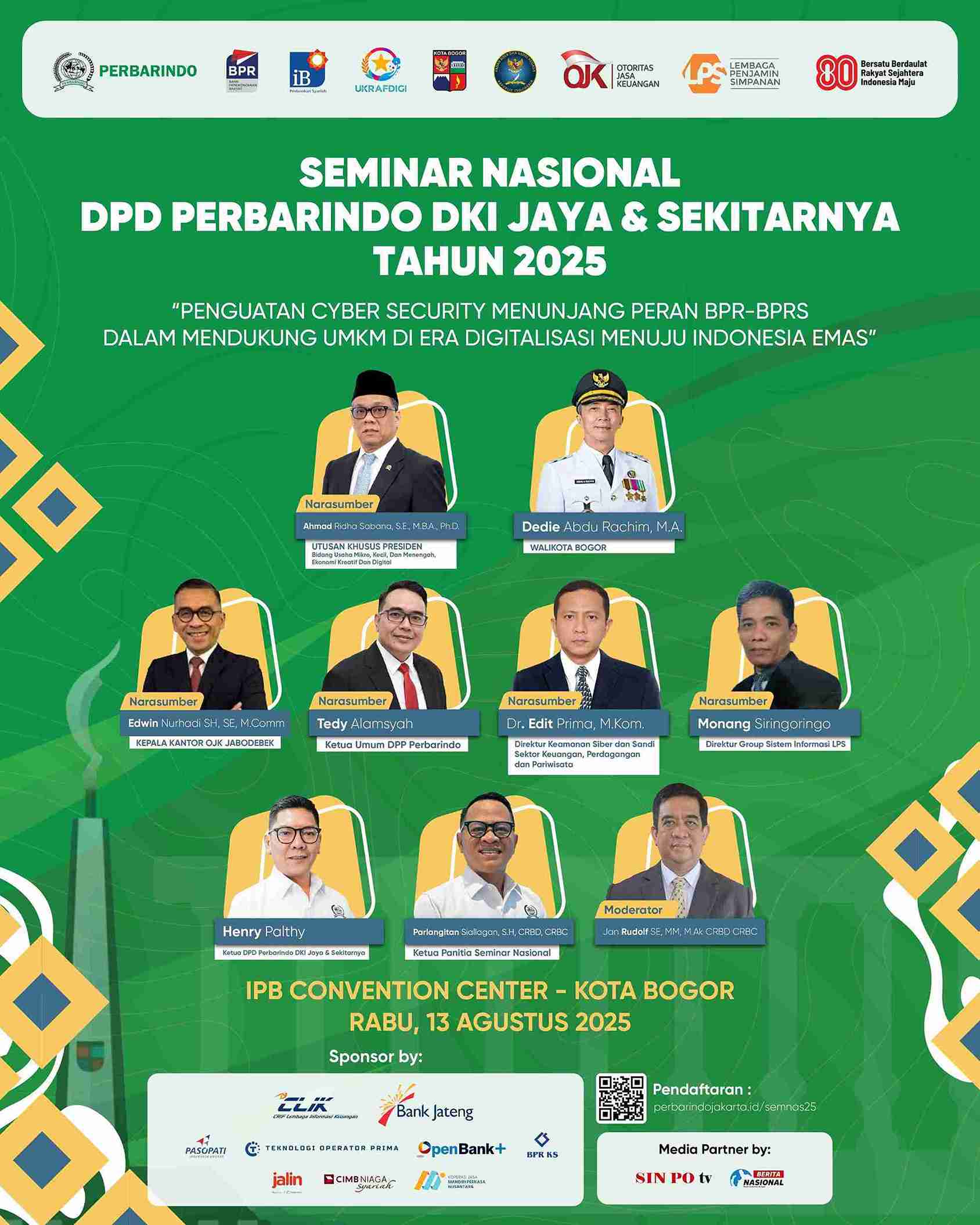 Seminar Nasional DPD Perbarindo DKI Jaya & Sekitarnya 2025