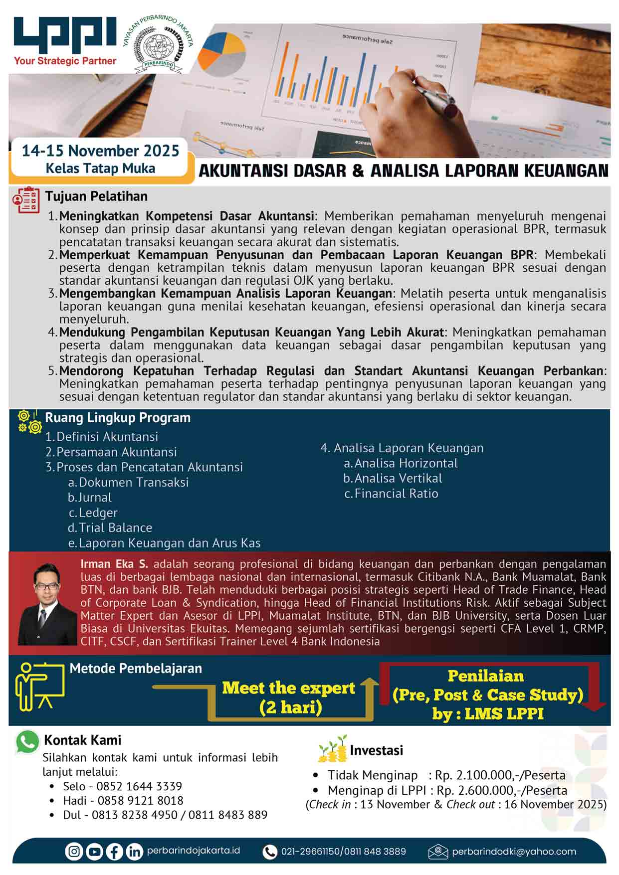 Pelatihan Akuntansi Dasar & Laporan Keuangan