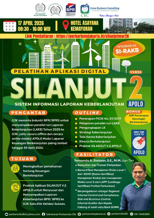 Pelatihan Aplikasi Digital SILANJUT (Sistem Informasi Laporan Keberlanjutan) Versi 2 APOLO